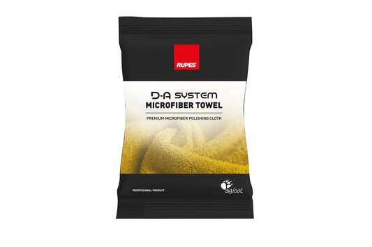 Rupes 9.BF9060 RUPES Yellow Microfiber Towel – Soft, Scratch-Free Cloth for Perfect Detailing Results.