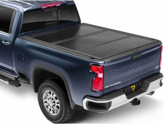 Undercover FX41015 RealTruck UnderCover Flex Hard Folding Tonneau Cover Fits 2016-2023 Toyota Tacoma 6'2" Bed (73.7")