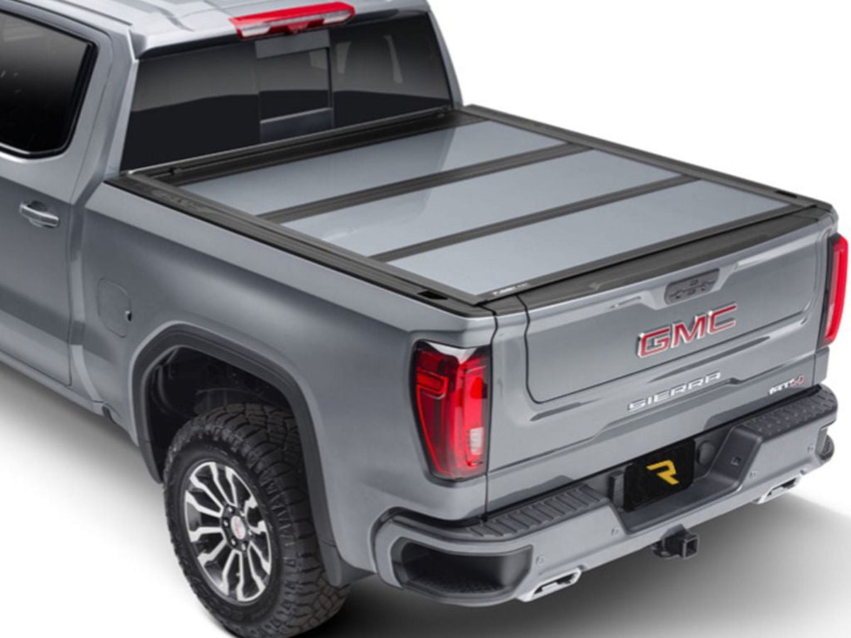 Undercover AR22029L-M7 RealTruck UnderCover Fusion Hard Trifold Fits 2021-2024 Ford F150/Raptor/Lightning 5'7 Paint Code M7 Carbonized Gray