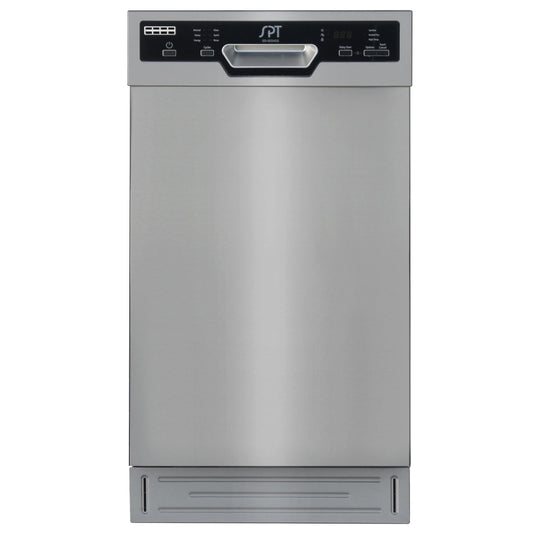 SPT SD-9254SS 18″ Built-In Dishwasher w/ Heated Drying