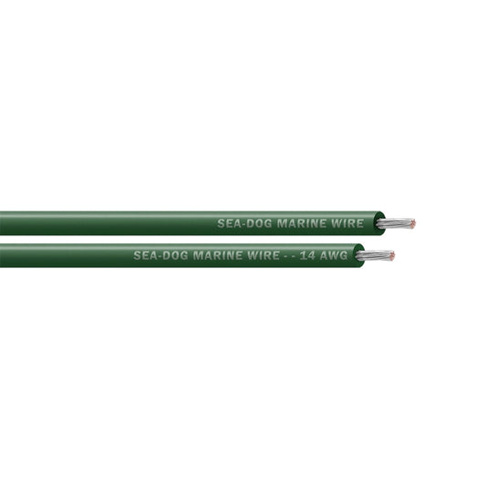 Sea-Dog Line 8014040 Sea-Dog 14 AWG Green Primary Wire - 25'