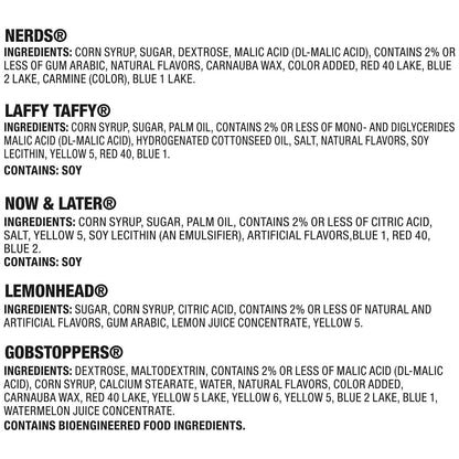 Nerds Nerds Halloween Candy Variety Mix Bag, 430 Pieces, 105.7 oz