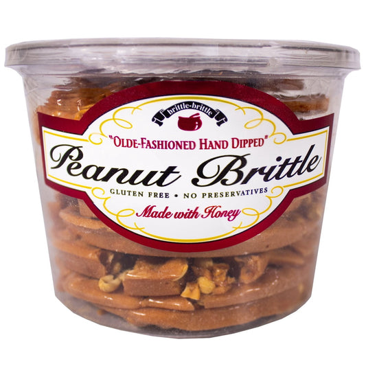 Brittle-Brittle Brittle-Brittle Gourmet Peanut Brittle, 36 oz